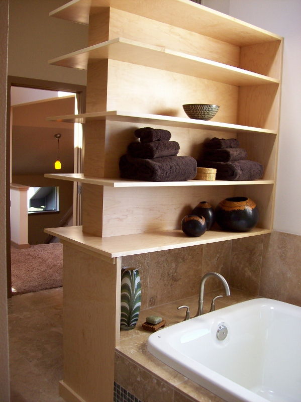 master Bath Custom Storage